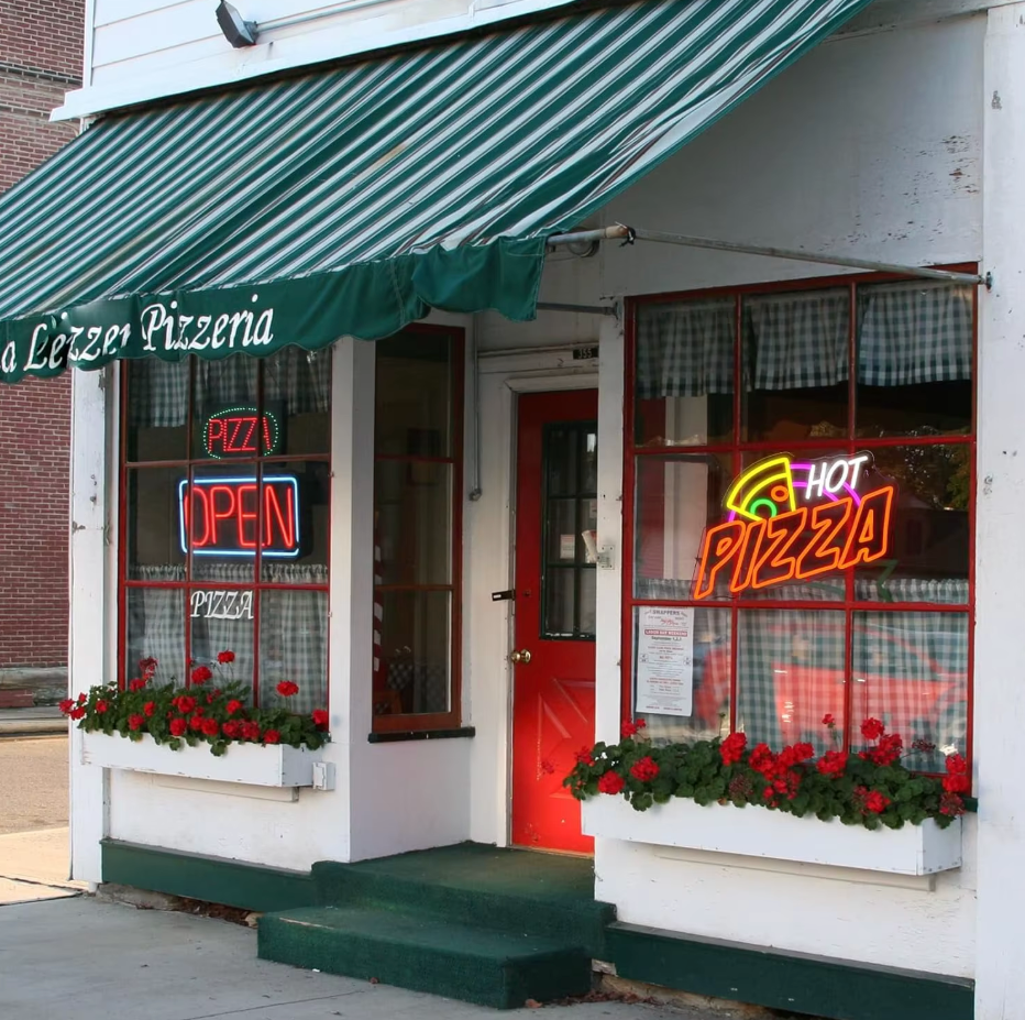 Hot pizza